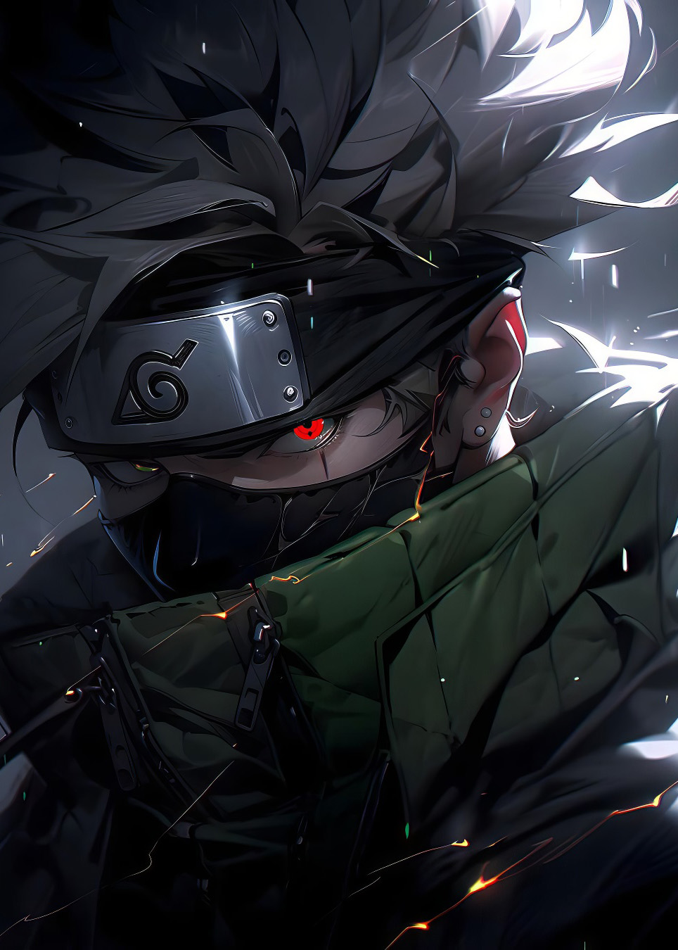 Luksusowa dekoracja do mieszkania - Kakashi Hatake