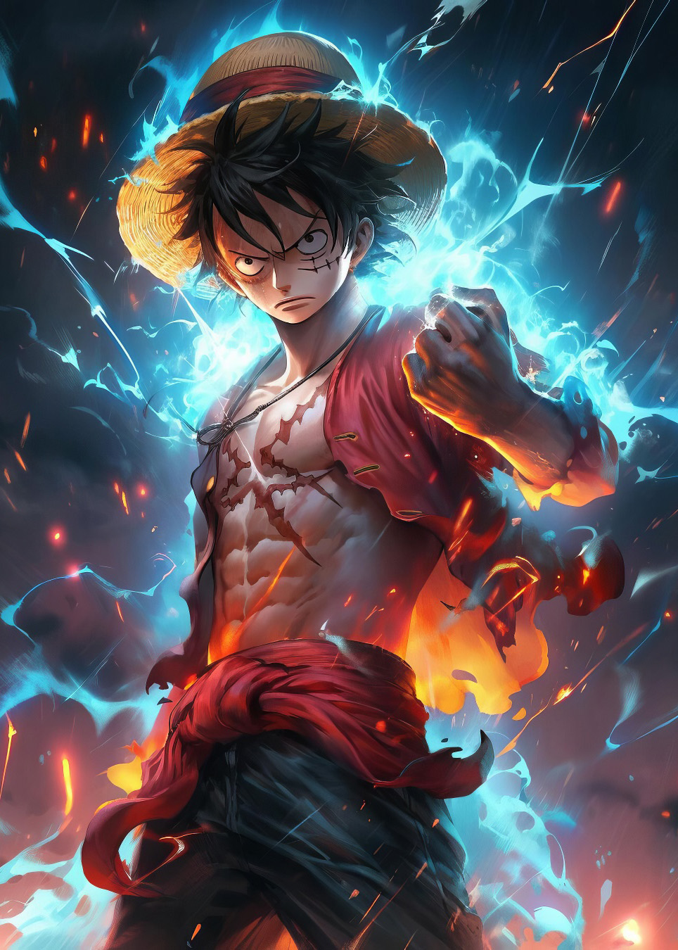 Ekskluzywny obraz z motywem Monkey D. Luffy