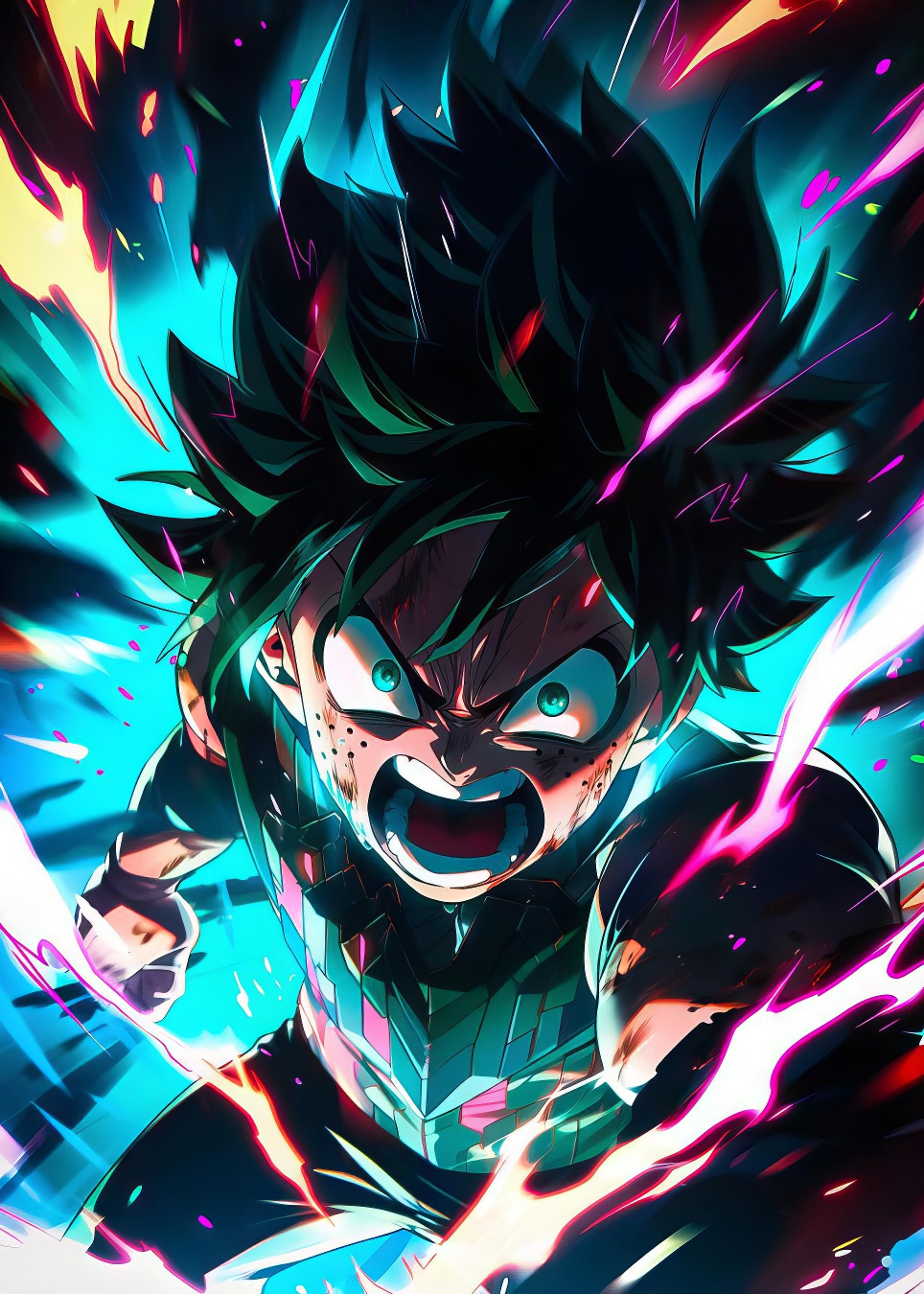 Metalowy obraz z imieniem - Izuku