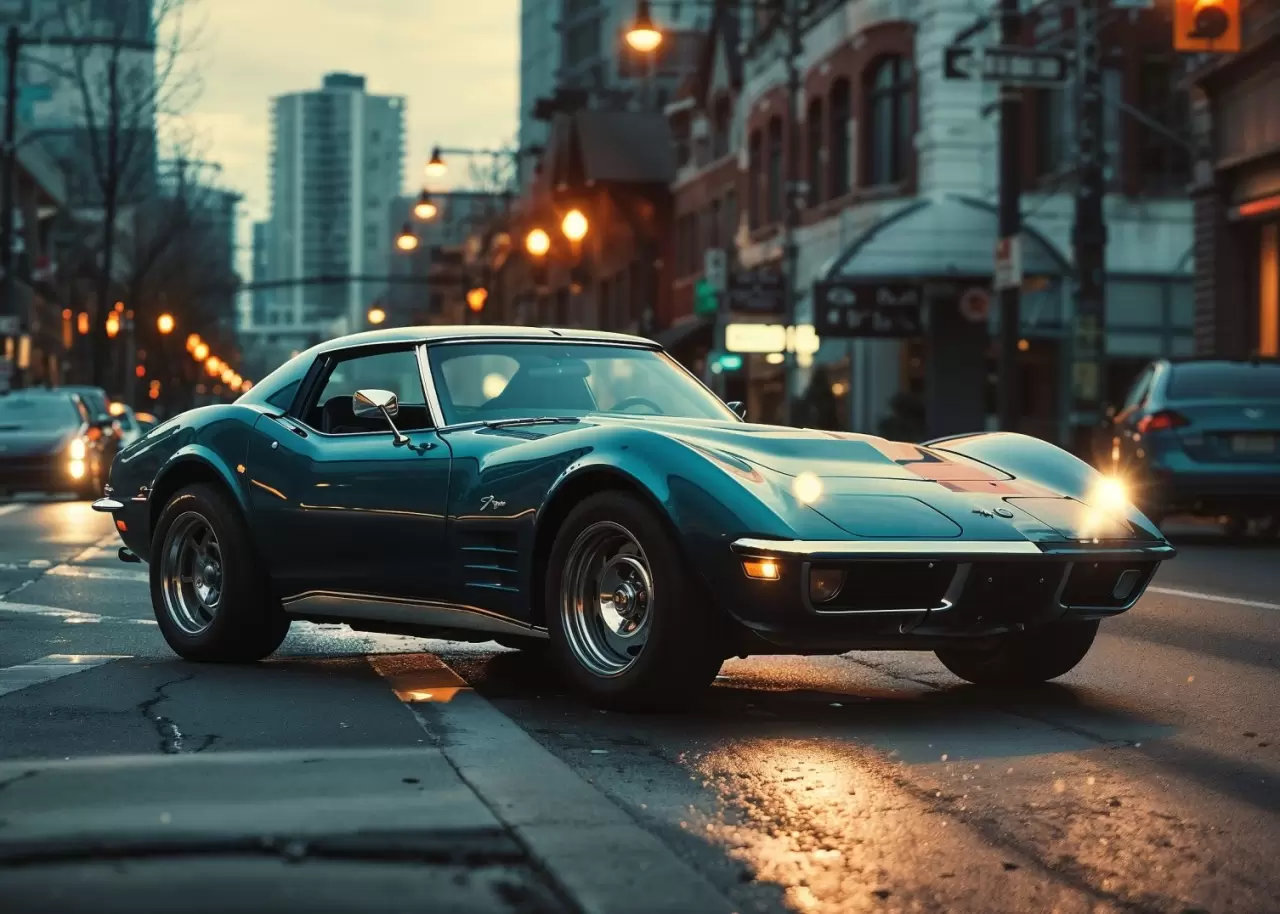 Ekskluzywny obraz z motywem Corvette C3