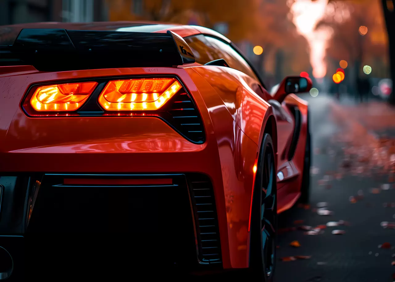 Artystyczny obraz dla wymagających - Chevrolete Corvette